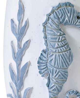 Caicos Sea Turtles Resin Covered Jar