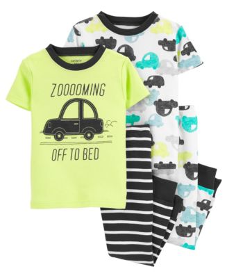 Carter's Baby Boys Graphic Snug Fit Pajamas, Piece Set Macy's
