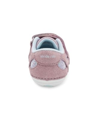 Stride Rite Baby Mädchen Sneaker 'SM Sprout' – Mit APMA-Zulassung, Ortholite-Einlage, Klettverschluss