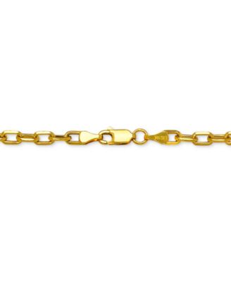 Paperclip Link 20" Chain Necklace (3-5/8mm) in 14k Gold
