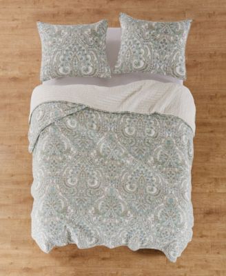 Assisi Reversible 3-Pc. Quilt Set, King/California King