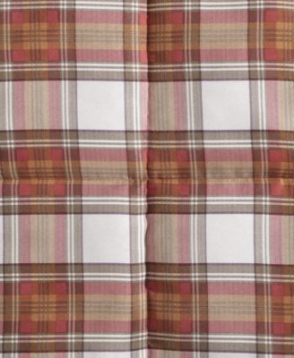 CLOSEOUT! Edgewood Plaid Down Alternative Comforter Set, King