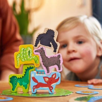 My Very First Games - Animal Upon Animal Junior: Toddler Stacking Game for Preschool Learning Activities & Fun Family Games for Ages 2+