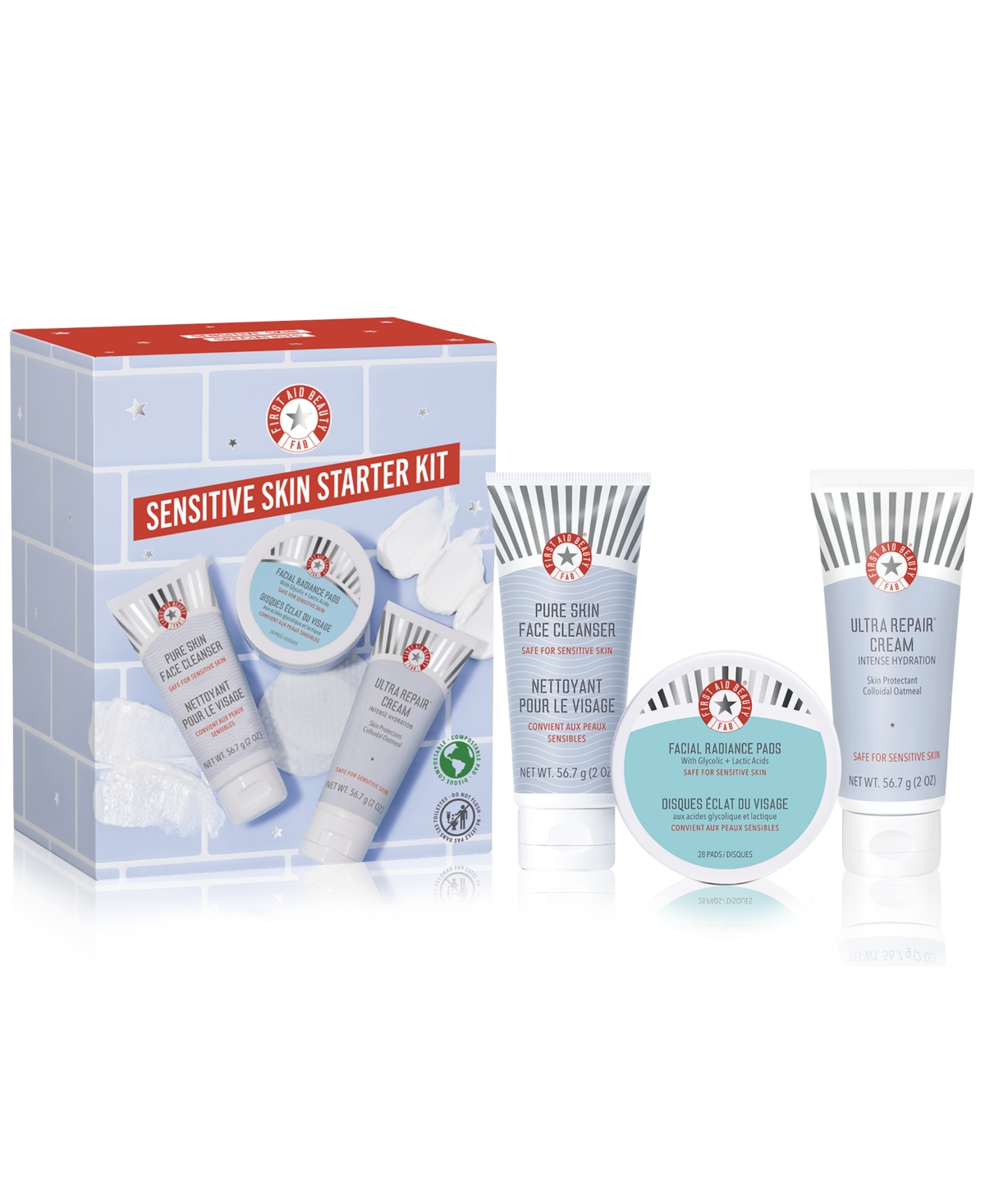 First Aid Beauty 3-pc. Sensitive Skin Starter Set