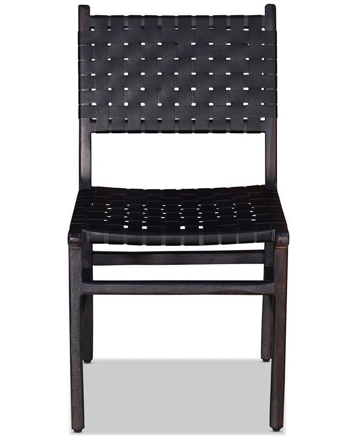Macy's black hotsell dining chairs