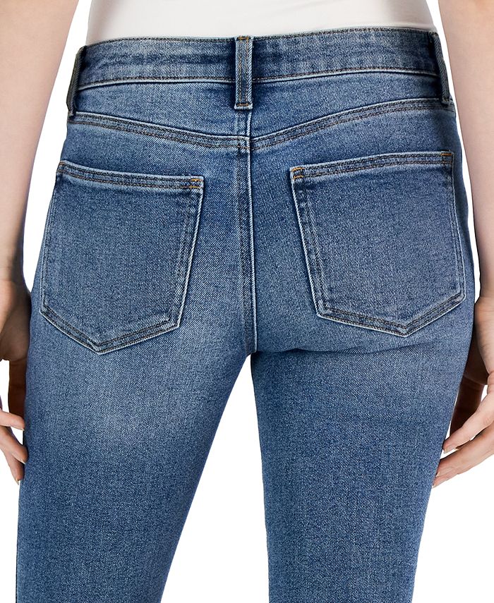 Body Sculpt By Celebrity Pink Juniors Super Slimmer Slim Your Thigh Ankle Jeans Medium Blue Size 5 main image 1