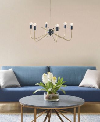 Alexis 6-Light Two-Tone Chandelier