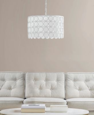 Abbot 4-Light Drum-Shaped Chandelier