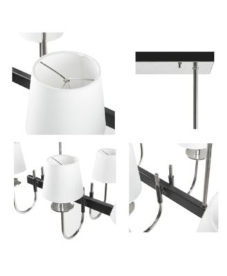 Fairmount Drum Shades 8-Light Traditional Chandelier