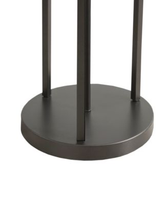 Charlton Glass Cylinder Shade Metal Floor Lamp