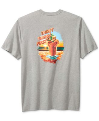 Tommy Bahama - Men's Cotton Thirst Things Thirst Pocket Graphic T-Shirt