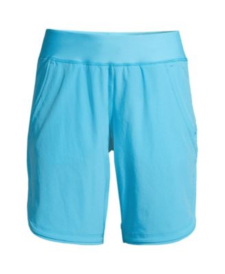 Plus Size Sunshade UPF 50 9" Board Shorts with Panty