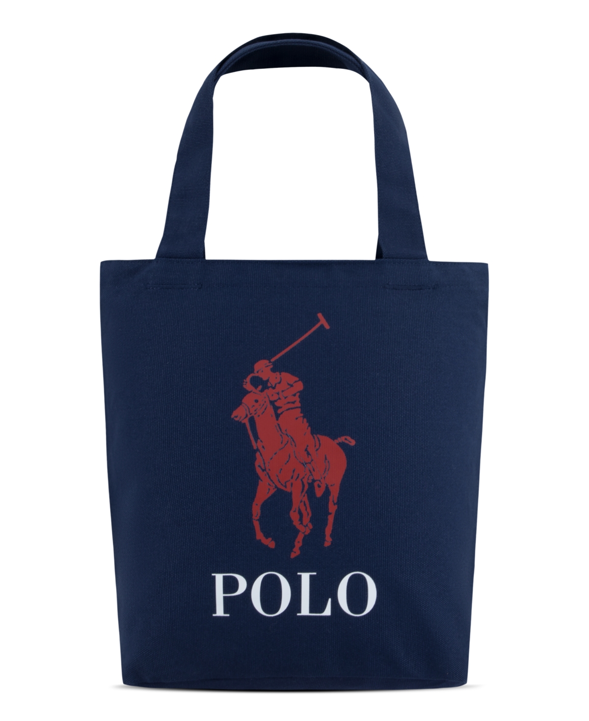 Polo Ralph Lauren Kids' Boys Player Canvas Tote In Newport Navy