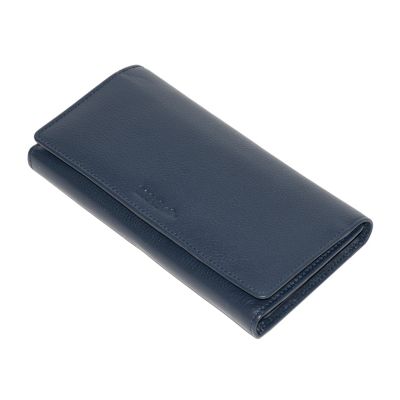 Ladies Large Clutch Wallet w/ Removable Checkbook