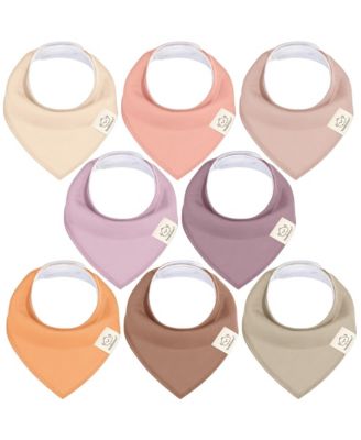 8pk Baby Bandana Bibs, Baby Drool Bibs for Baby Girl, Boy, Baby Bibs for Infant, Newborn