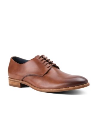 Men's Damon Dress Casual Lace-Up Plain Toe Derby Leather Shoes
