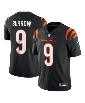 Men's Nike Joe Burrow Black Cincinnati Bengals Game Fashion Jersey Size: Small