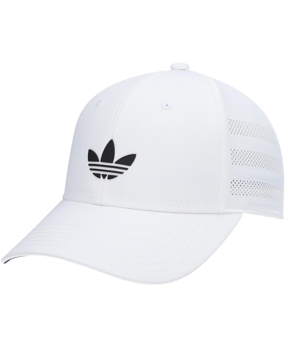 Adidas Originals Kids' Big Boys And Girls  White Beacon 5.0 Snapback Hat