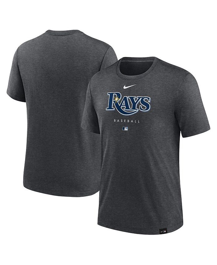 Nike Men's Tampa Bay Rays Early Work Dri-Blend T-Shirt - Macy's