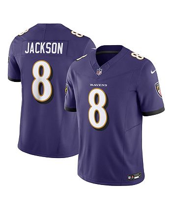 Nike Men's Lamar Jackson White Baltimore Ravens Vapor F.U.S.E. Limited  Jersey - Macy's