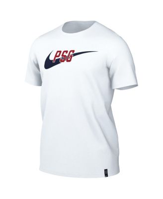 Men's White Paris Saint-Germain Swoosh T-shirt