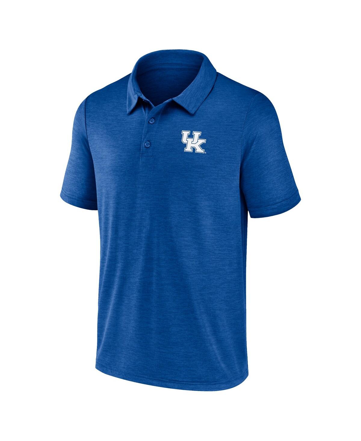 Fanatics Branded Heather Royal Kentucky Wildcats Classic Homefield Polo In Royal