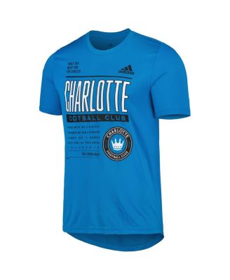 Men's Blue Charlotte FC Club DNA Performance T-shirt