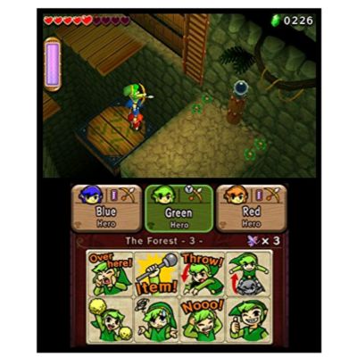 The Legend of Zelda: TriForce Heroes - 3DS (World Edition)