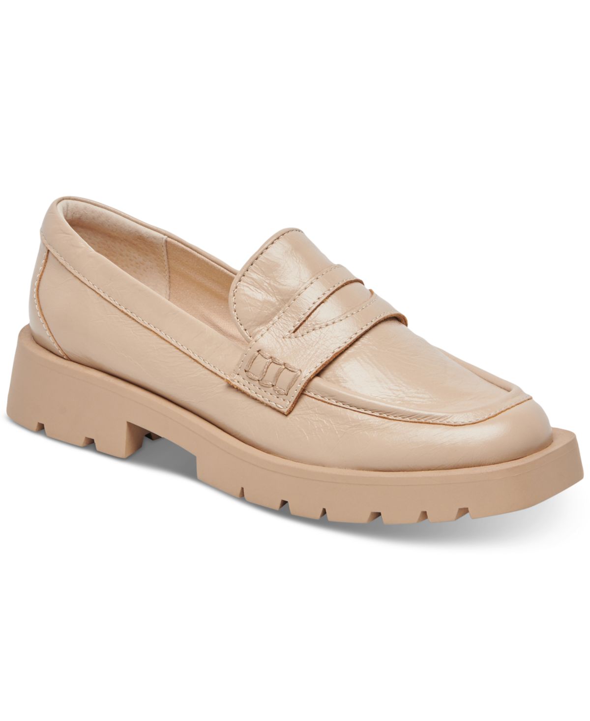 Dolce Vita Elias chunky lug-sole loafer, sustainable re:vita line