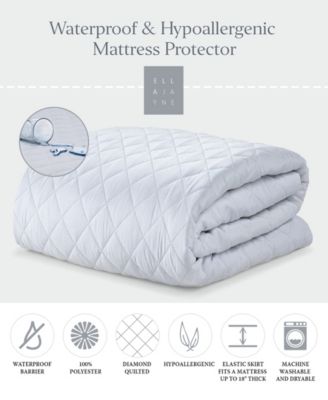 Water-Resistant Mattress and Pillow Protector Bundle, Queen