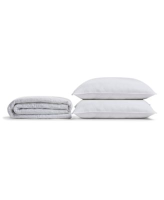 Signature Plush Allergy Free 3-Pc. Pillows and Mattress Pad Bundle, Full