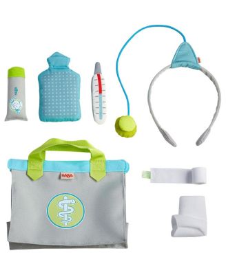 8 Piece Pretend Play Doll-Sized Pretend Play Doctor Set