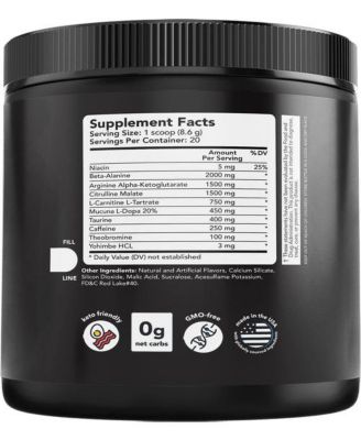 GX7 Pre-Workout Powder - Watermelon (20 Servings)