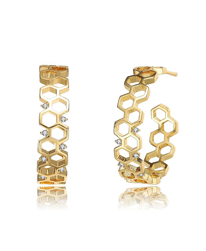 Rachel glauber hoop discount earrings