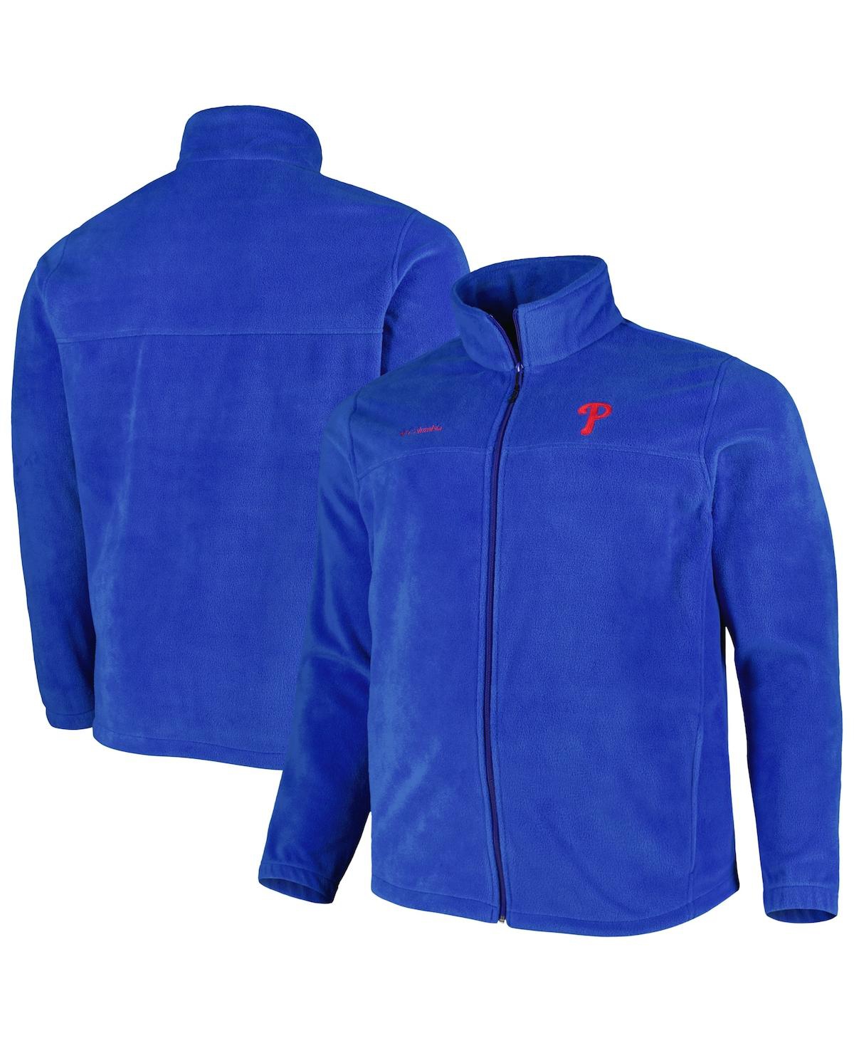 Columbia Men's  Royal Philadelphia Phillies Big And Tall Steens Mountain Full-zip Jacket In Royal