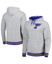 Men's Fanatics Branded Heathered Blue St. Louis Blues Iconic Ultimate Champion Full-Zip Hoodie
