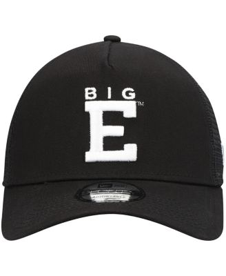 Men's Black Dale Earnhardt Big E Legends 9FORTY A-Frame Trucker Snapback Hat
