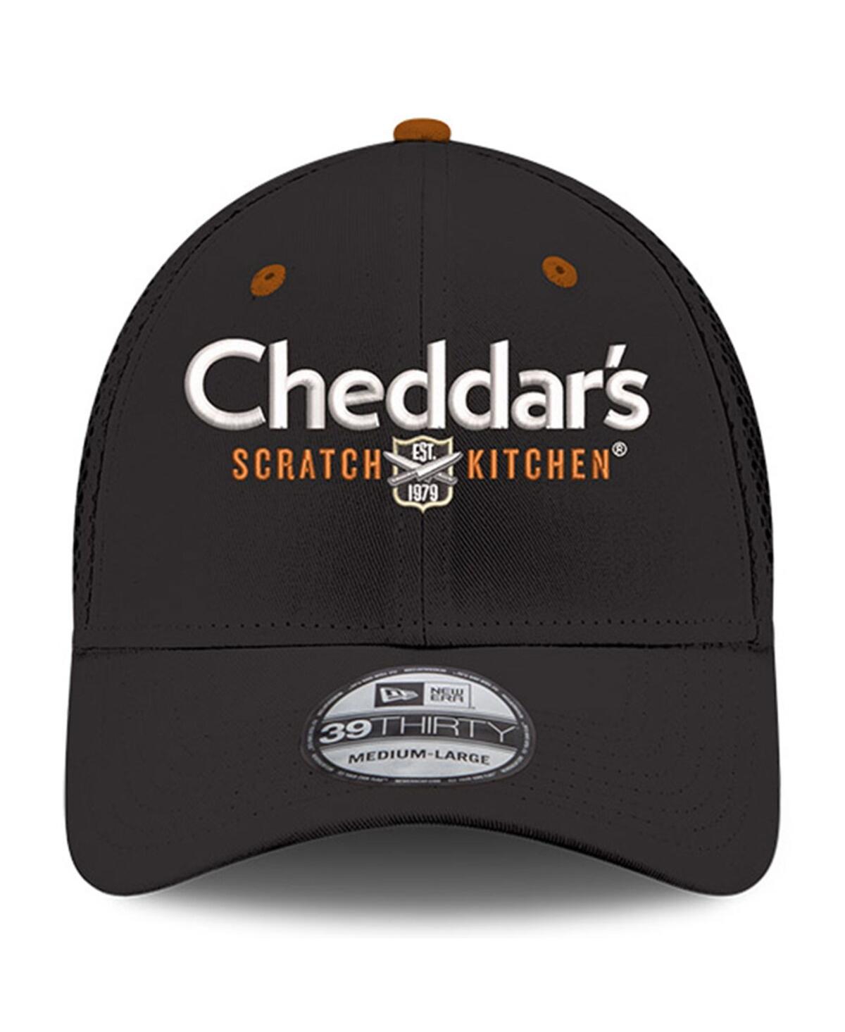 Men's New EraKyle Busch 39THIRTY Cheddar's Neo Flex Fit Hat - Black