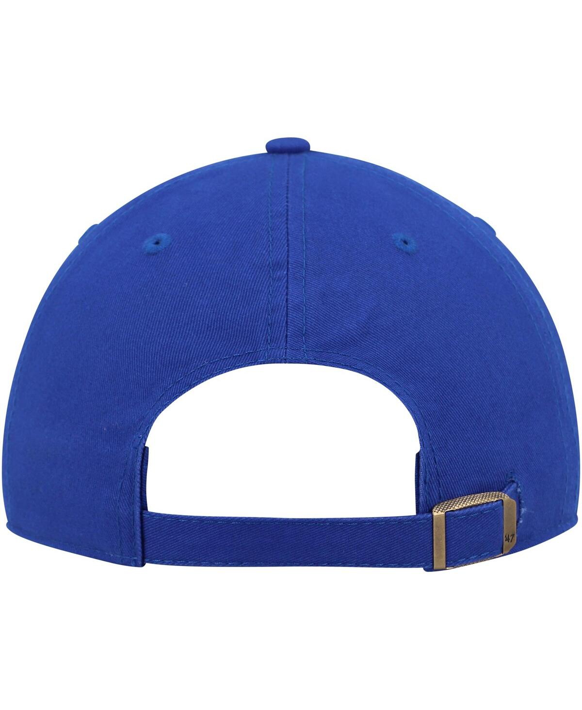 47 Brand Women's ' Blue Detroit Pistons Miata Clean Up Logo Adjustable Hat In Blue