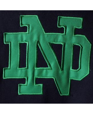 Women's Navy Notre Dame Fighting Irish Big Logo Pullover Hoodie
