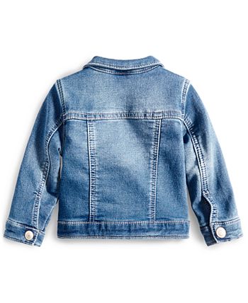 First Impressions Baby Girls Denim Jacket, Created for Macy's - Macy's