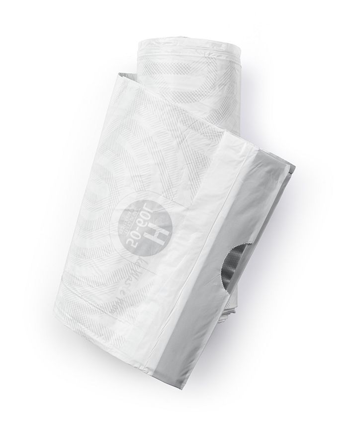 Brabantia Perfectfit Trash Bags, Code H, 13.216 Gallon, 5060 Liter