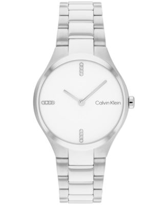 Women's 2H Quartz Silver-Tone Stainless Steel Bracelet Watch 30mm