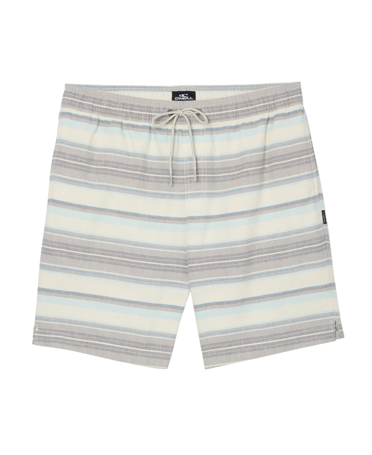 Men's Low Key Elastic-Waist Drawstring Shorts - Cream