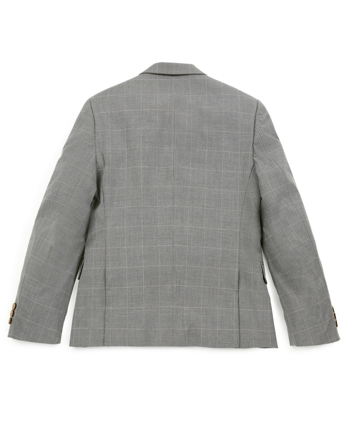 Shop Lauren Ralph Lauren Big Boys Plaid Classic Sport Coats In Gray
