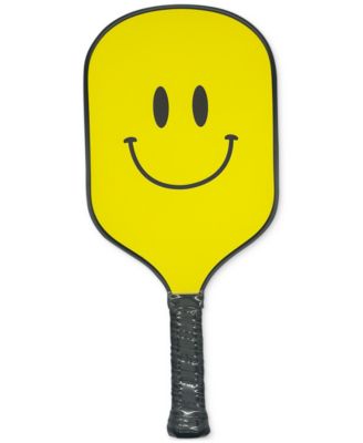 Jill & Ally Smiley Face Double-Sided Pickleball Paddle