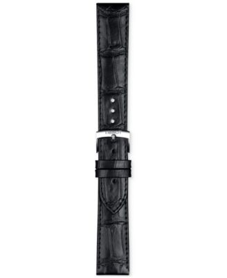 Tissot - Official Interchangeable Black Leather Watch Strap