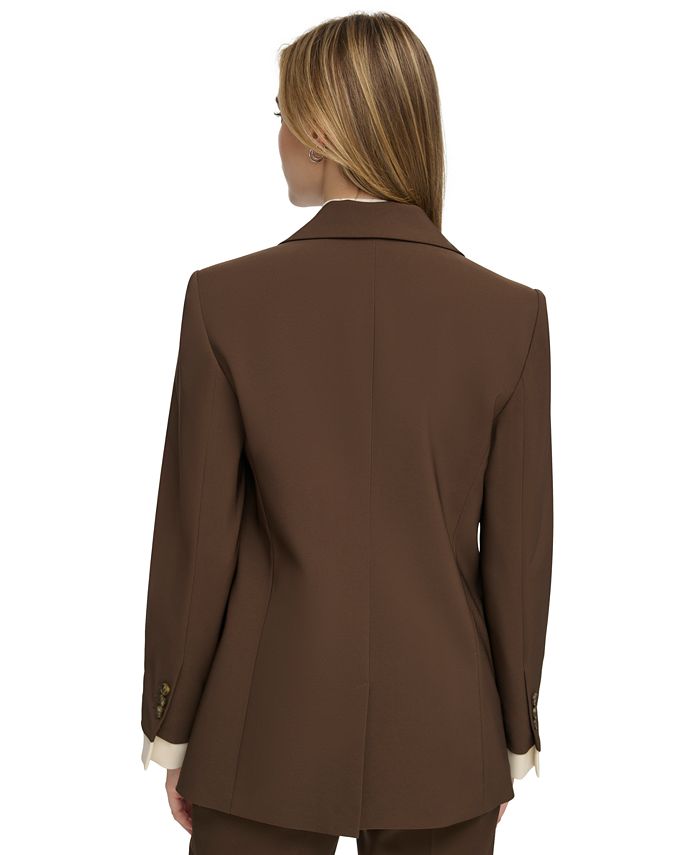 Calvin Klein Women's Double Layer Blazer Macy's