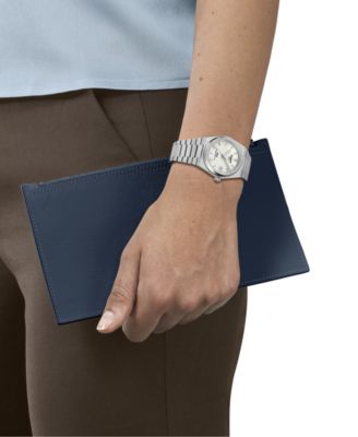 Unisex Swiss Automatic PRX Powermatic 80 Stainless Steel Bracelet Watch 35mm