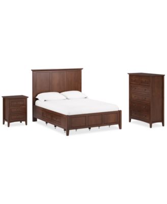Hedworth King Storage 3-Pc. Set (Bed, Chest & Nightstand)